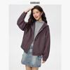 Giordano Women's Double-Layer Air Hooded Cardigan