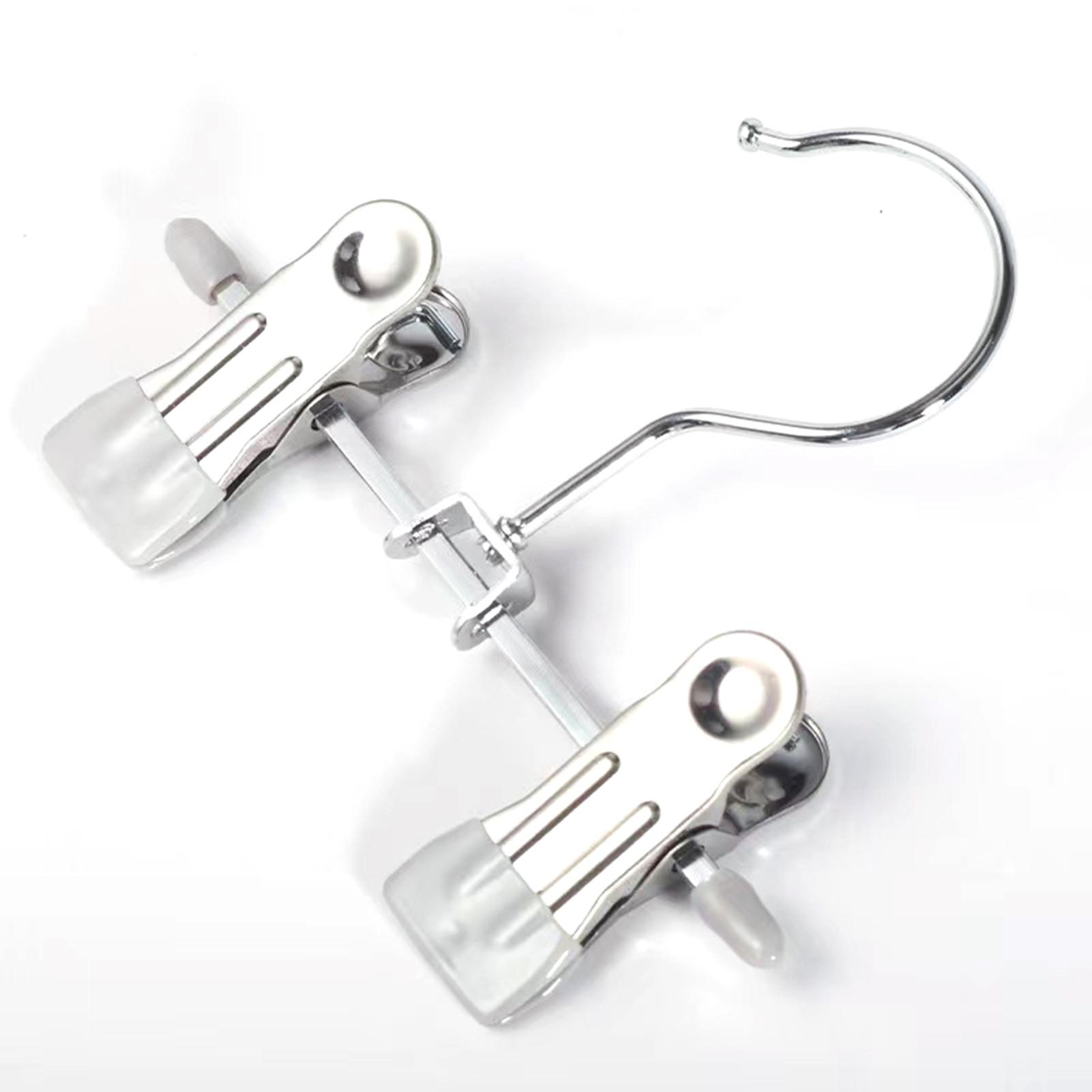 Предотвращает скольжение носков стойка легко использовать легкий зажим для шляп для спальни серый