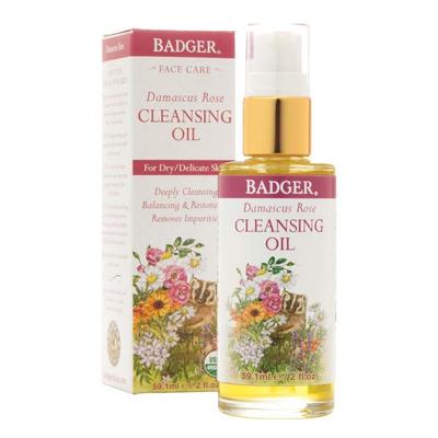 Face Cleansing Oil for Dry / Delicate Skin Damascus Rose, 2 Fl Oz