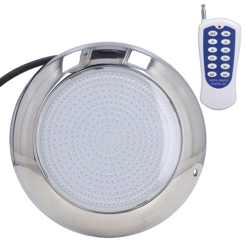 35W 468LED Swimming Pool Lamp RGBW Remote Control Pond Light AC12V IP68 Waterproof Landscape
