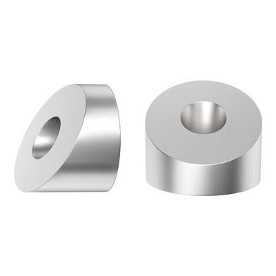 Stainless Steel Cable Railing Stair Ends 1/4" 3/8" ID Angle 30 Degree Deck Cable Railing Washers Silver
