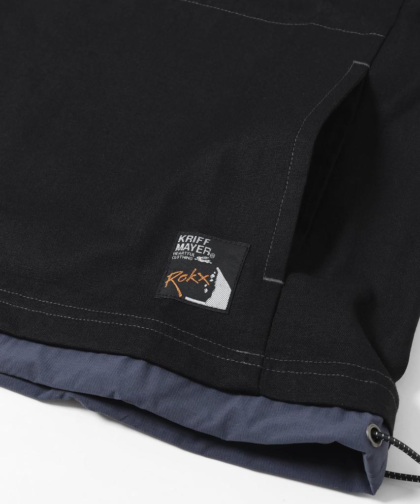 ROKX Kollaborationsstoff Kurzarm Medium Schwarz [Cliff Mayer] T-Shirt Herren