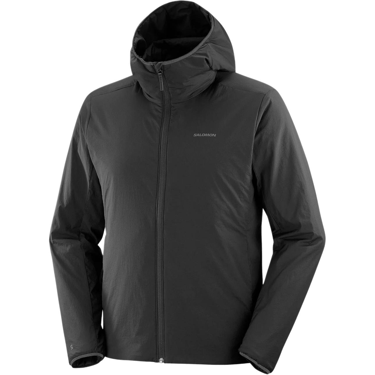 

Salomon Mountain Flex Waterproof Warm Breathable Hooded Jacket Men Jackets Deep-Black LC2298000 M