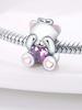Copper Colors Cute Elephant Bear Beads Charm Beads Charm Pendant For Original Bracelet For Women Diy Jewelry Love Gift