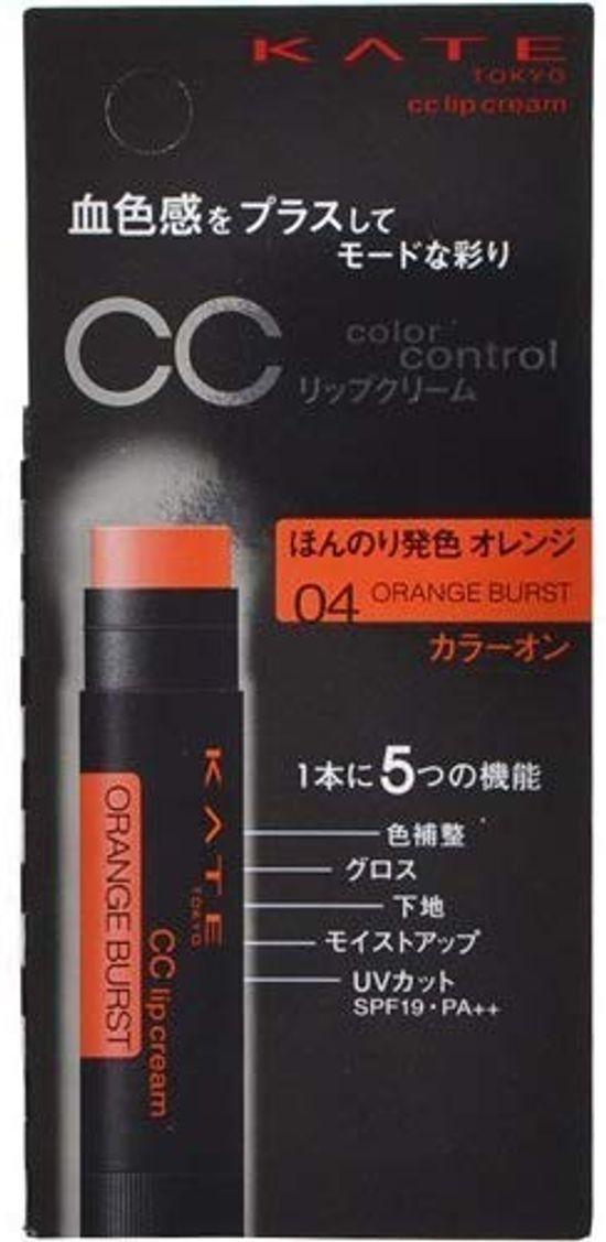 

Kanebo Kate CC Lip Cream SPF19 04 Слегка окрашенный оранжевый 1 шт PA++