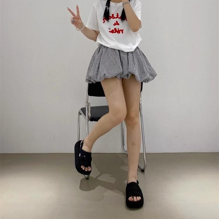 Great to wear~ Open-toed fashionable yellow woven casual sandals women's breathable and versatile thick-soled heightening beach shoes