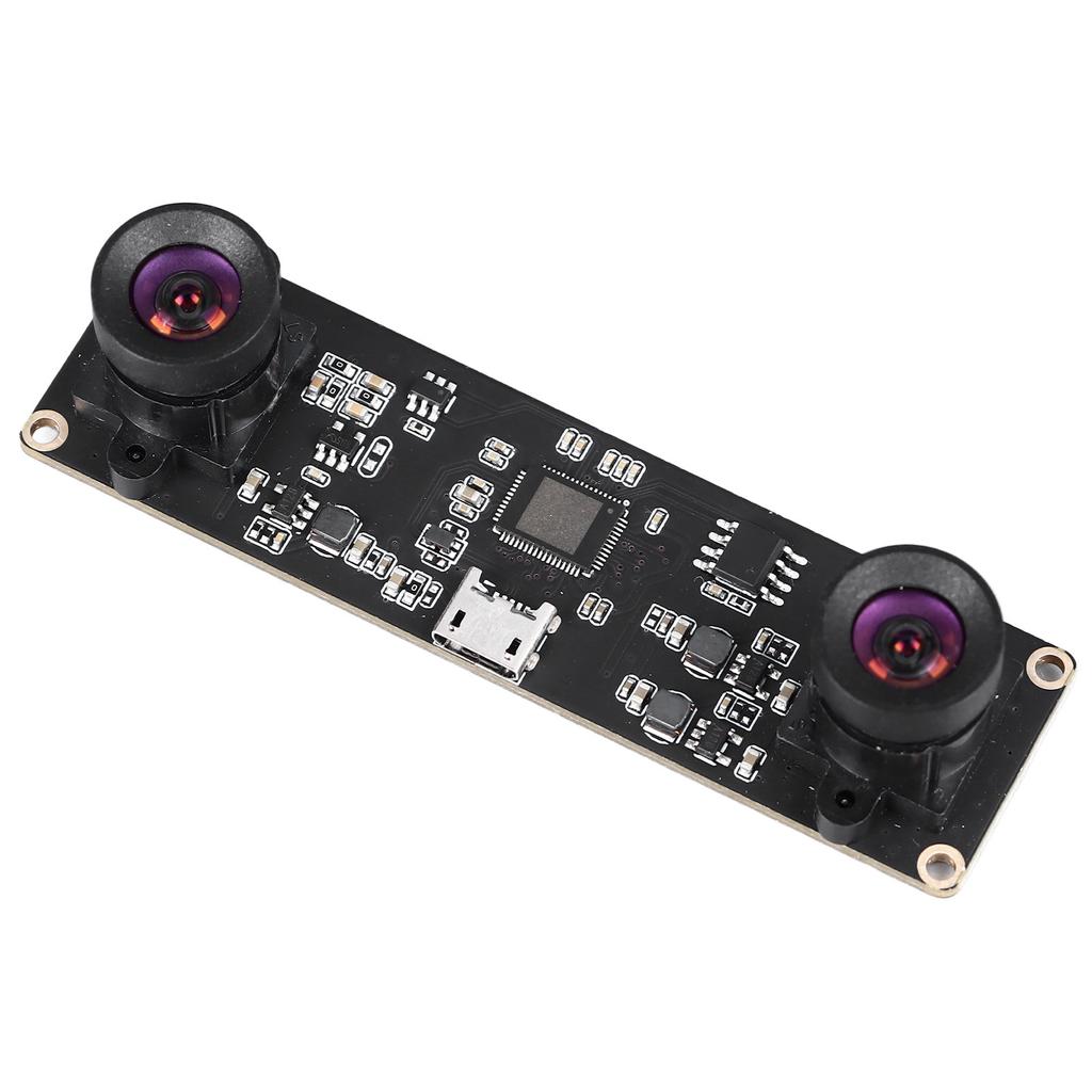 4MP 1080P Camera Module Dual Lens VR Depth Measurement 3D Rebuild OV4689 Camera Board 80 Degrees  Without
