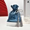 Koreanischer Samt Kordelzug Quaste Beutel Samt Bonbonniere Geschenktüten Süßigkeiten Aufbewahrungsbeutel Hochzeit Geburtstagsfeier Schmuck Organizer