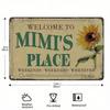 Metal Wall Art Decor Tin Sign 20x30cm Vintage Home Gift