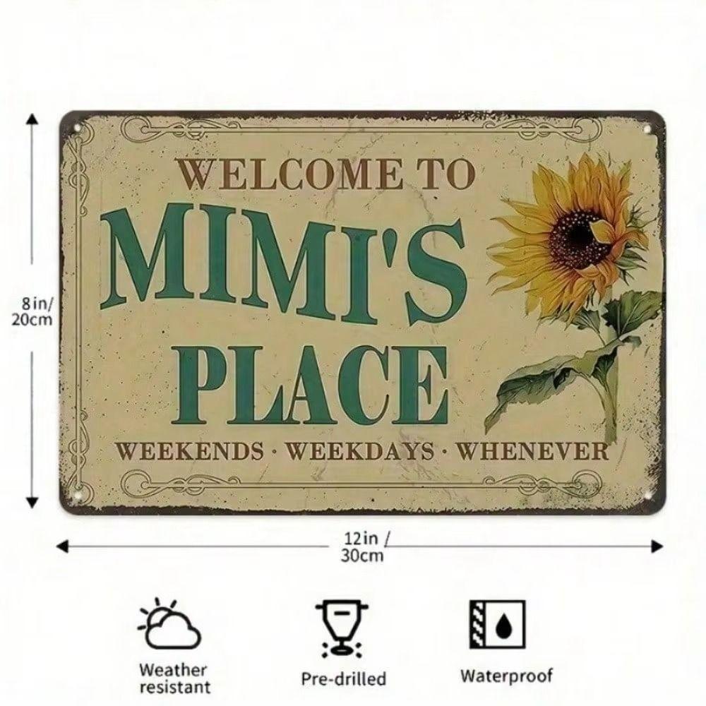 Metal Wall Art Decor Tin Sign 20x30cm Vintage Home Gift