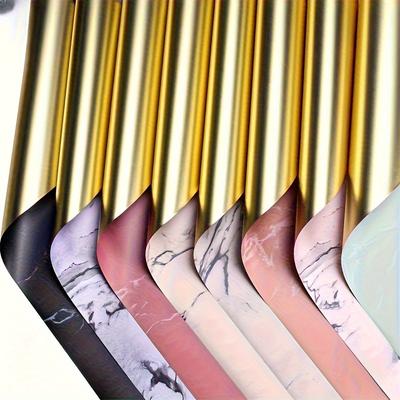 20 Blatt Blumenstrauß Geschenkpapier Blumengeschäft Geschenkverpackungsmaterial Blumenstrauß Zubehör Geschenkpapier Hochzeiten Verpackung