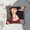 Amadeo Modigliani Pillowcases  Kawaii Pillow Case For Sofa Car Home Decor Design Pillow Cover