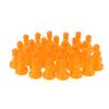 32Pcs 2.5*1.5Cm Chessman Plastic Pawns Checkers Pieces For Games Tabletop Markers Components