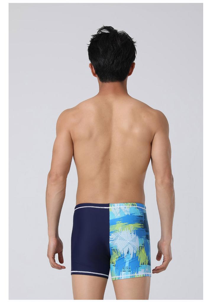 Xtep Men's Swimming Pants with Three Point Anti Embarrassment, Junior Professional Speed Shorts, Swimming Pants, Swimming Equipment