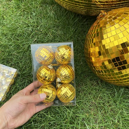 Reflective Wedding Disco Ball – Colorful Mirror Laser Ball for Bars and KTV