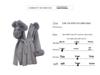 Double-Faced Cashmere Coat with Fox Fur Collar & Cuffs Hooded Mid-Length Loose Fit