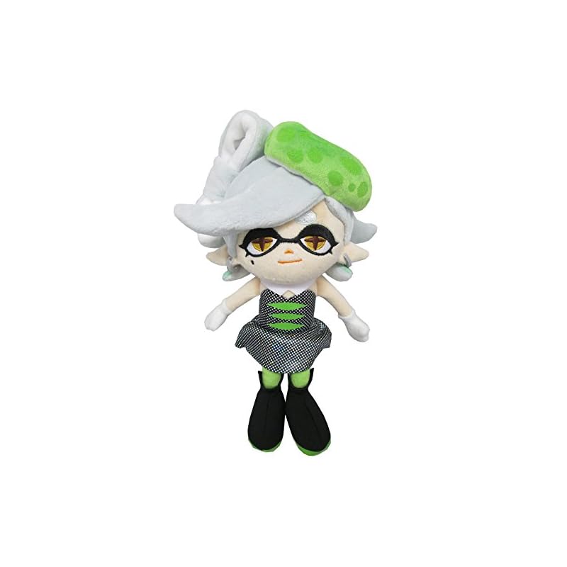 Sanei Boeki Splatoon ALL STAR COLLECTION Firefly (S) Plush Toy, W10 X D10 X H23cm, SP04