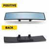 Angle View Panoramic Wide Angle Car Rear View Mirror Blue Lens 300Mm