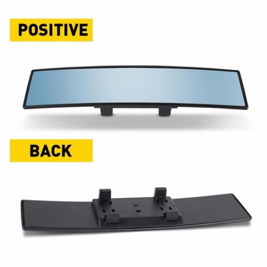 Angle View Panoramic Wide Angle Car Rear View Mirror Blue Lens 300Mm
