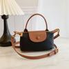 Neue Mini-Longxiang-Tasche mit kurzem Griff und einer Schulter für Damen, kleine Umhängetasche aus wasserdichtem Nylongewebe für Pendler