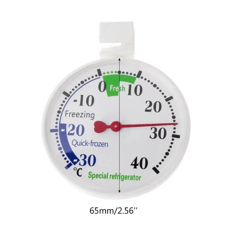 

Refrigerator Thermometer Pharmacy Hospital Freezer Cold Storage Pointer Type Temperature Gauge with Suction Cup Thermometer