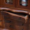 1 Pezzo 1:12 Artigianato in Legno in Miniatura Casa delle Bambole Armadietti Classici Europei Arredamento per Camera da Letto Decorazione Fai da Te