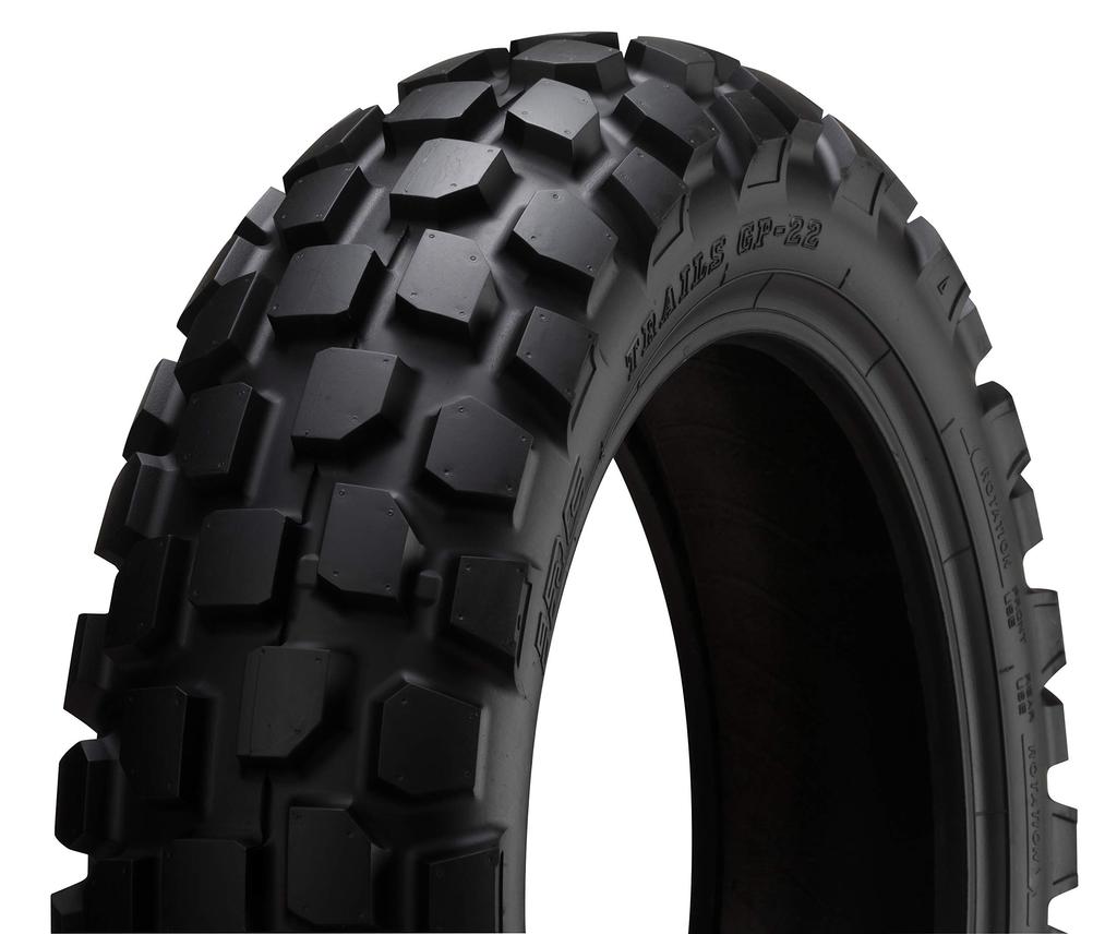 IRC TIRE Motorcycle Tire Common 59J Tubeless Type 329551 GP-22 100/90-12 (TL)