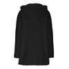 Women's Solid Color Fashion Casual Warm Fashion Diamond Plush Hooded Cardigan Coat