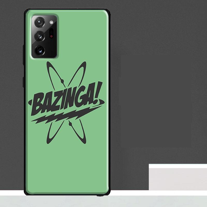 Bazinga The Big Bang Theory TV Case For Samsung Galaxy S23 S24 S25 Ultra S9 S10 S20 S21 S22 Plus S23 FE S25 FE Phone Cover
