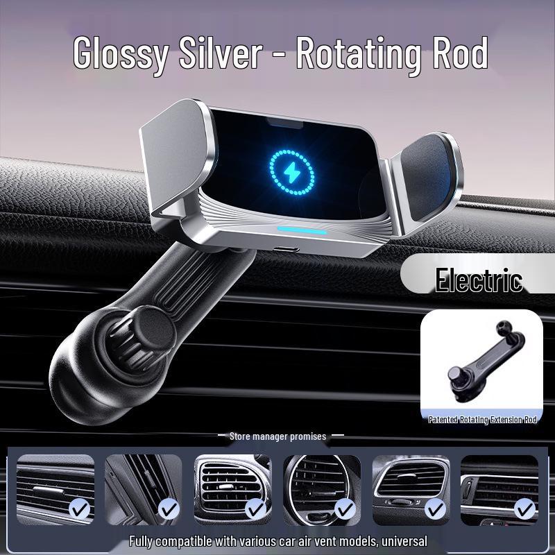 Universal Electric Car Phone Holder with Air Vent Clamp