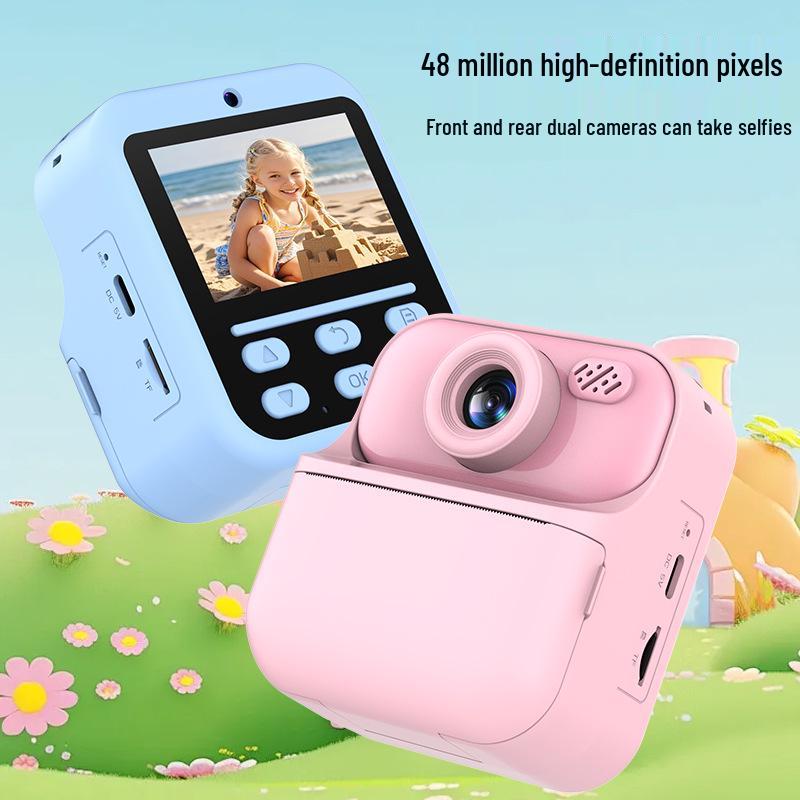 Children's 4800W HD Mini Instant Print Camera