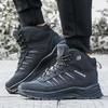 BONA Nové dizajnérske zimné snehule pre mužov Plyšová akčná koža Super teplé členkové čižmy Mužské outdoorové turistické čižmy