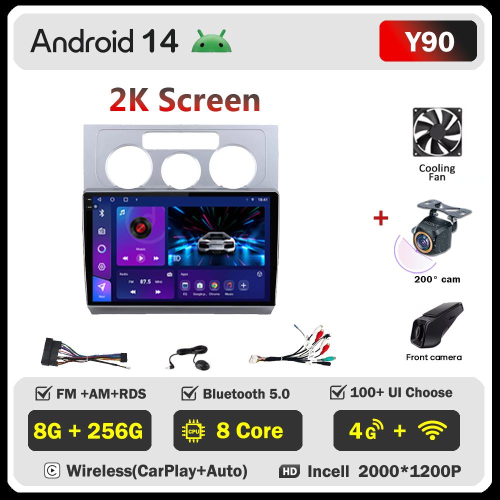 Pentru Volkswagen Touran 1 2003-2010 Radio Auto Android Stereo Unitate Principală Navigație GPS Ecran Tactil Mirror Link Sistem Inteligent