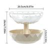 Pumpkin Snack Bowl 2 Tier Removable Pumpkin Snack Holder With Lid Home Candy Servers For Table Theater Nuts Retail Party Corner