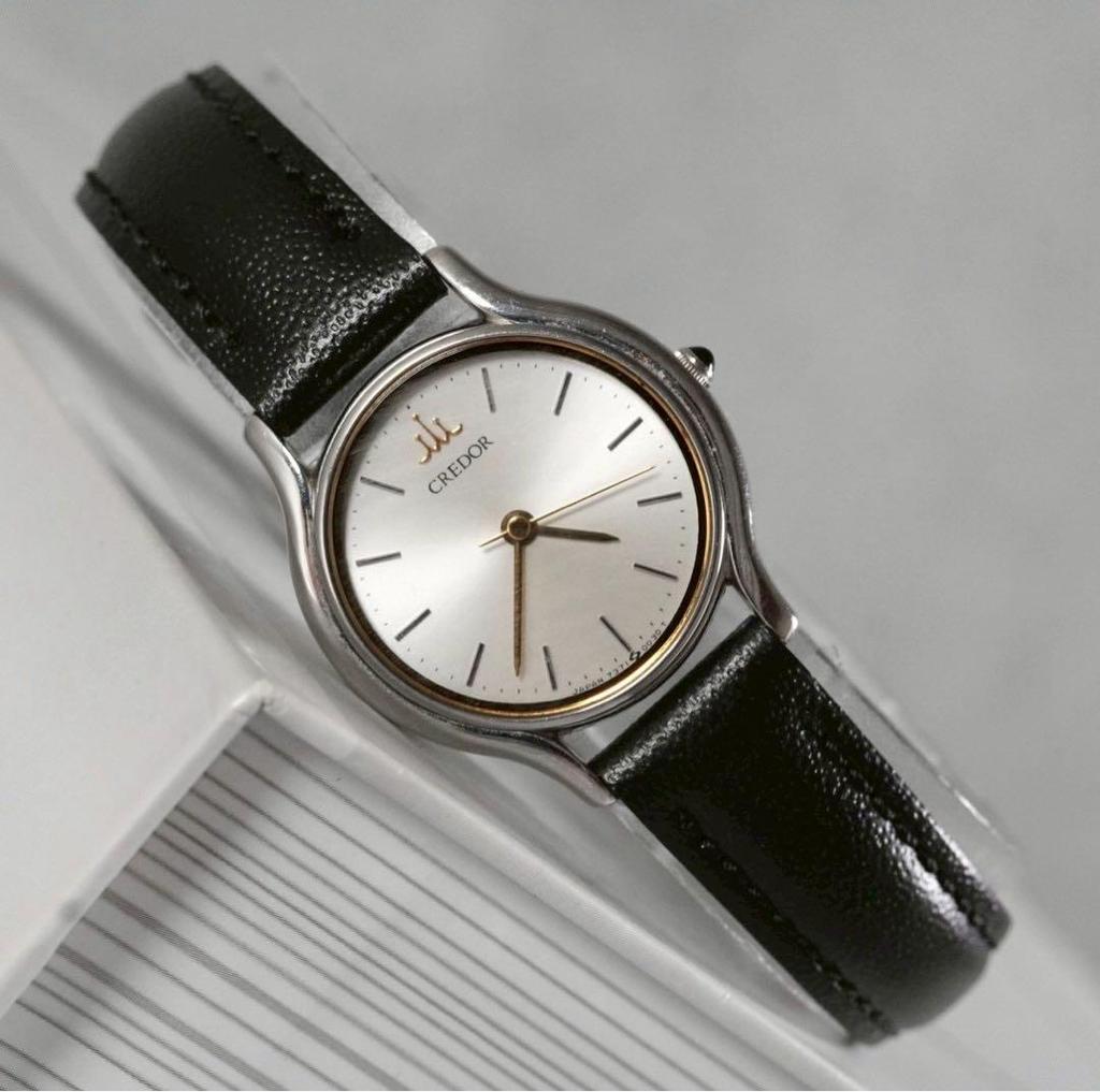 [USED] Seiko Credor 7371-0020 Women's Quartz Watch, Working
