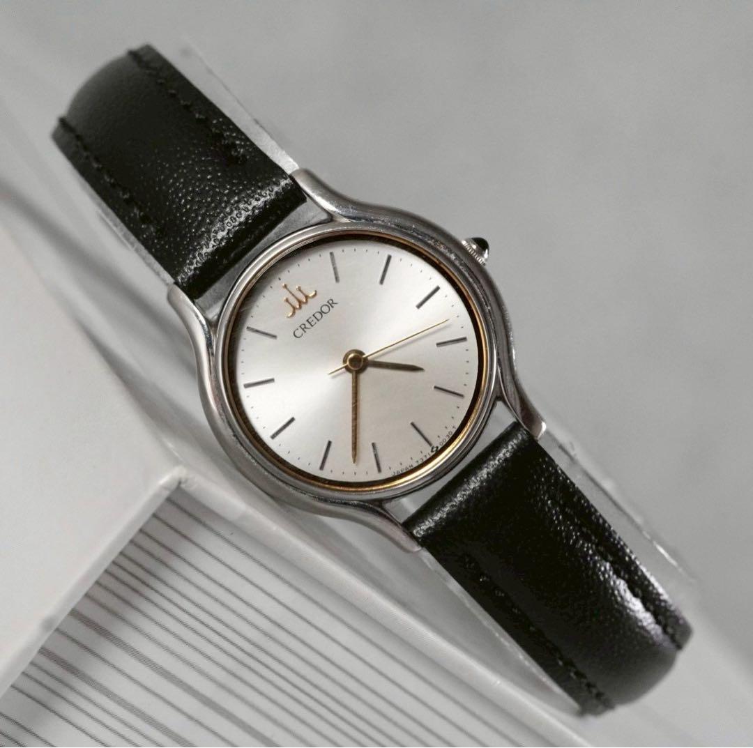 

[USED] Seiko Credor 7371-0020 Women s Quartz Watch, Working