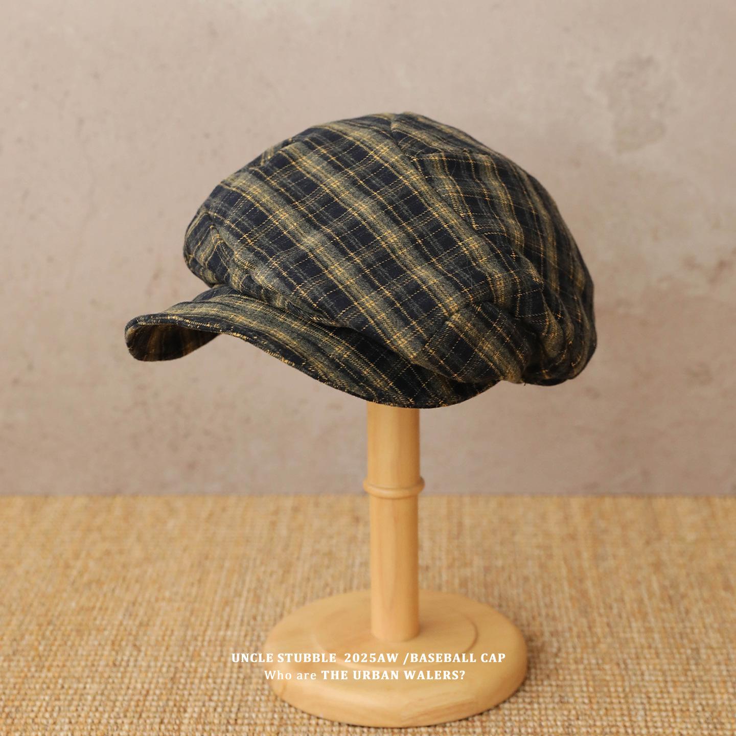 

Newsboy Hat Women s Autumn and Winter Temperament Literary Painter Hat Design British College Style Beret One size (55-59cm)