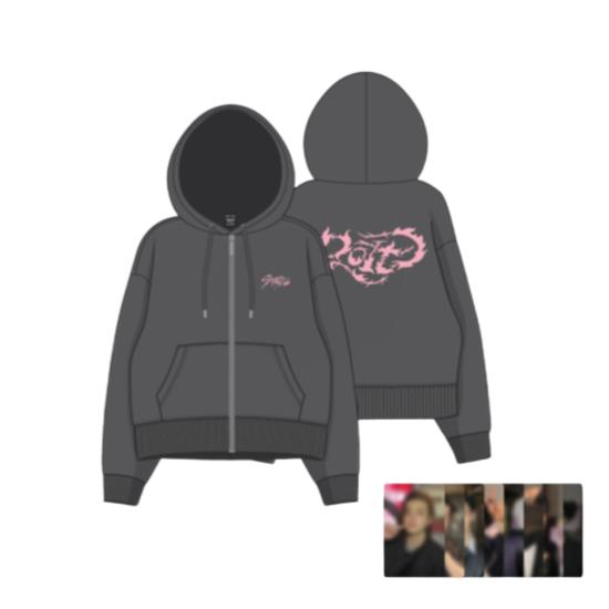 

Официальное худи Stray Kids на молнии с капюшоном DO IT ZIP-UP HOODIE