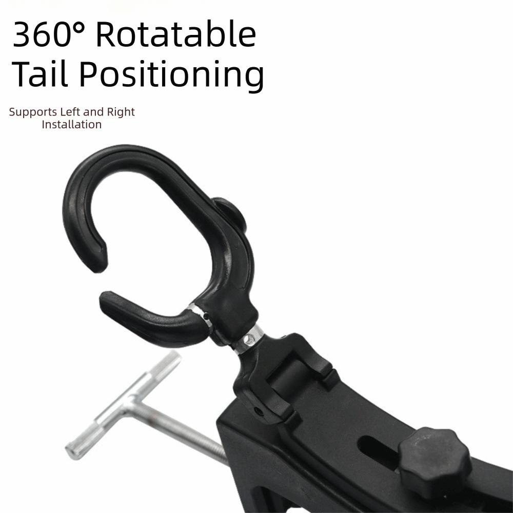 Adjustable Fishing Rod Bracket 360° Rotating Fishing Rod Stand Fishing Rod Holder Canoe Fishing