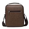 Crossbody Bag Men's Shoulder Bag Retro Vertical Portable Business Men's Bag Casual Men's Leather Bag Satchel Shoulder Bag