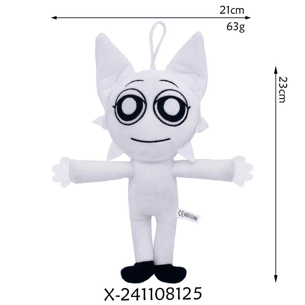 2025 Nové plyšové hračky Sprunki Měkká rytmická krabička Plyšové panenky Plněné herní zboží Plyšáci pro děti Narozeninové vánoční dárky