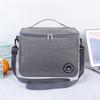 Isolierte Lunchtasche Wasserdicht Große Kapazität Thermische Lebensmitteltasche Verstellbarer Schultergurt Verdickt Büro Schüler Bento Tasche Tragbare Picknicktasche