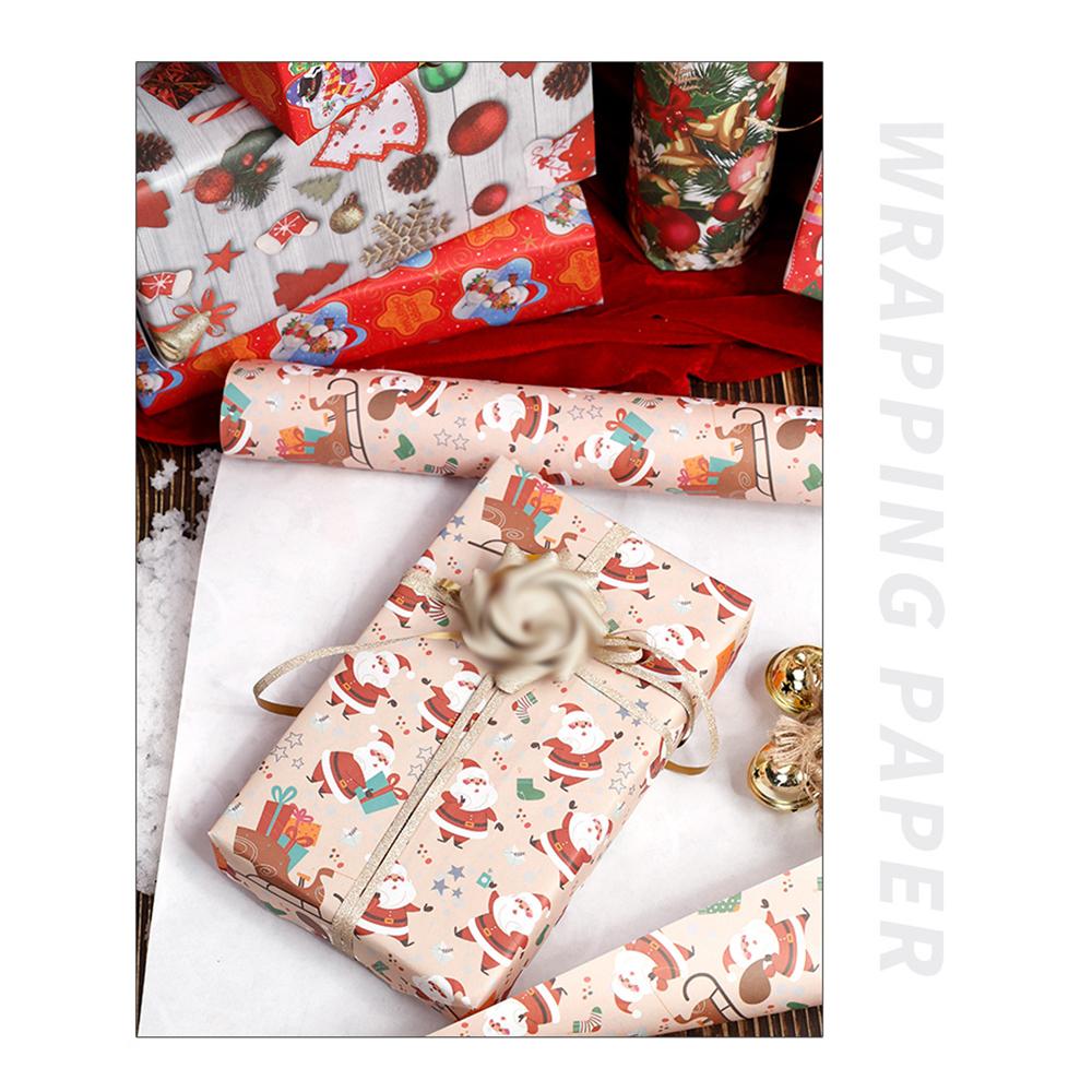Christmas Wrapping Paper Folded Christmas Gift Wrap Gift Wrap Paper Large Decorative Packing Paper For Gift Wrapping Holiday