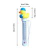 Rubber Duck Float Temperature Gauge For Pool Duck Precise Temperature Gauge With String For Outdoor & Indoor Swimming