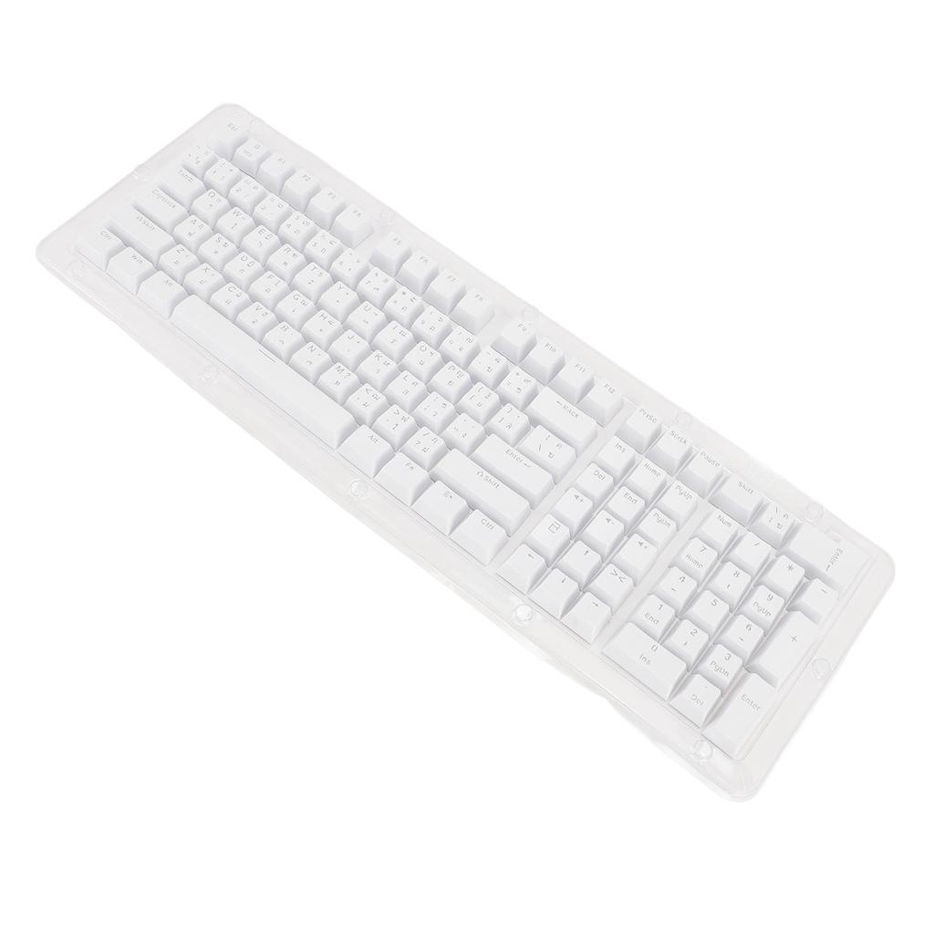 Thai Keyboard Keycaps 113 Keys Minimalist Mechanical Keyboard Keycaps for 61 64 68 84 87 96 98 100 104 108 Keys Keyboards