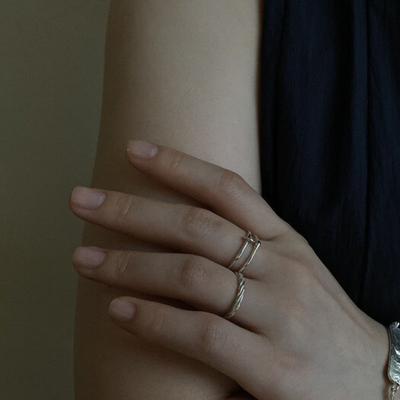 DE MOON O Ring (silver Ring)