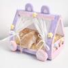 1PCS Cute Hamster Shelter Bed Soft Enclosed Pet Sleeping House