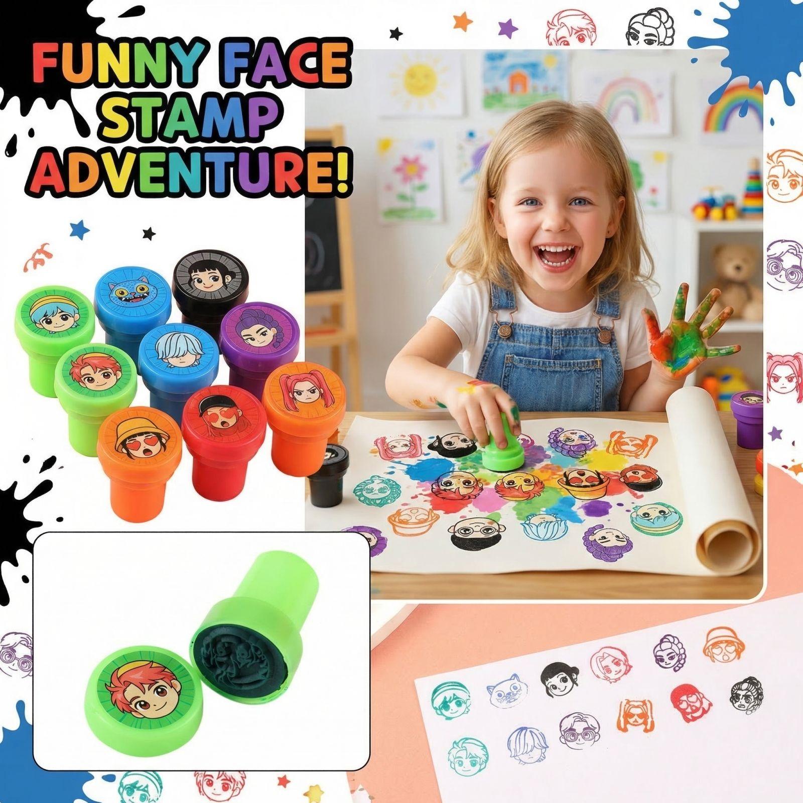 

Cartoon Inkpad For Kids, Creative Toy, 10ml One Size