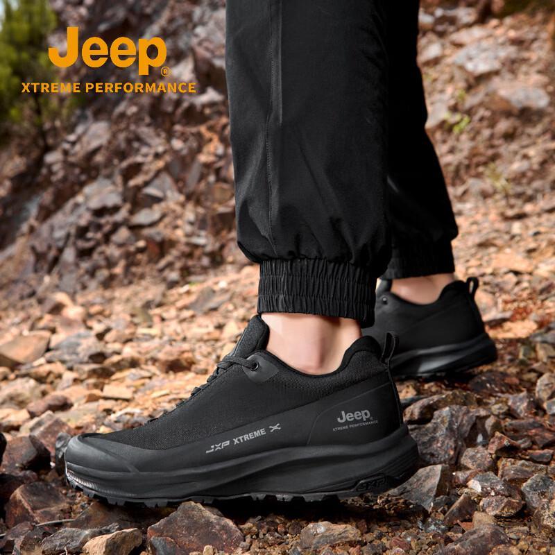 

JEEP Men s Waterproof Black Samurai Outdoor Hiking Shoes 44