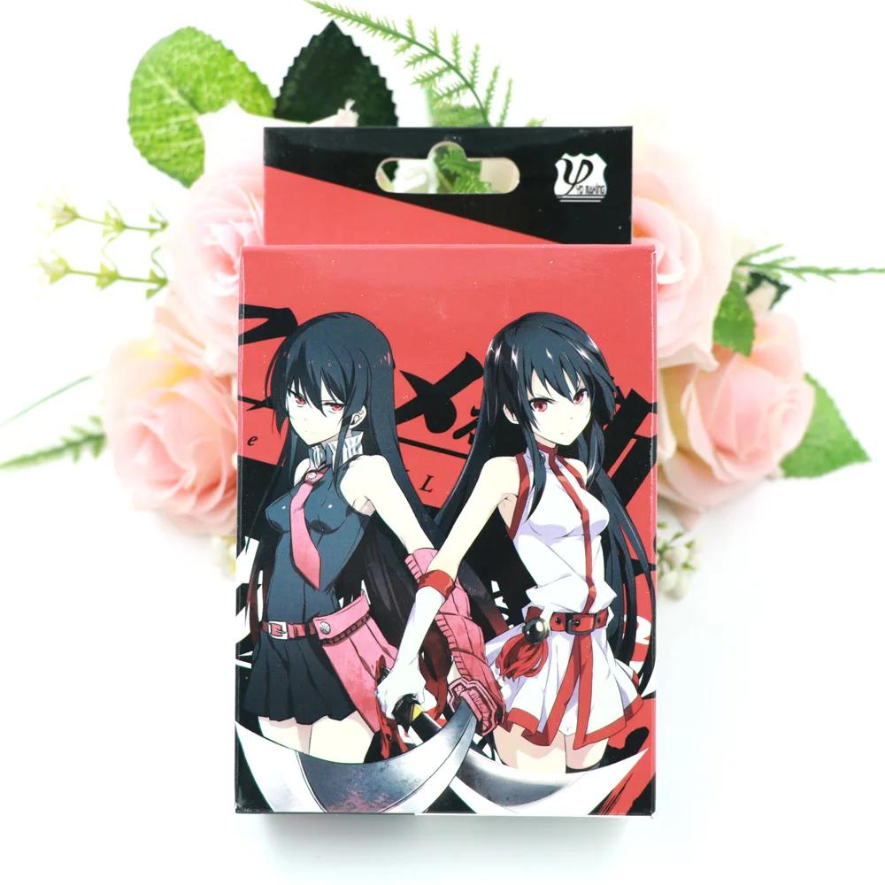 Anime Akame ga KILL Cartoon Poker Cards Desk Playing Cards Cosplay Collection